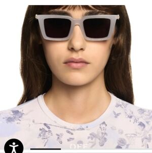Off-White Women's Gray Sunglasses